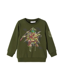 Name It - TURTLE SWEATSHIRT GRØN