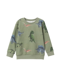 Name It - DINO SWEATSHIRT GRØN