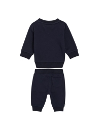 Tommy Hilfiger Kids  - SWEATSHIRT AND JOGGERS SET NAVY