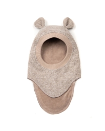Huttelihut - BALACLAVA EARS SOFT WOOL PLYS CAMEL
