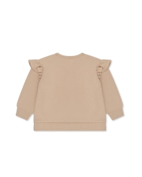 Konges Sløjd - LOU SEQUIN FRILL SWEATSHIRT