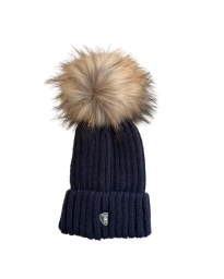 Saki - HAT POM POM NAVY NATUR