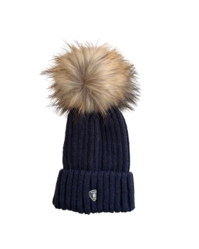 Saki - HAT POM POM NAVY NATUR