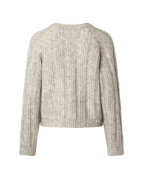 Custommade - VANORA CARDIGAN GRÅ