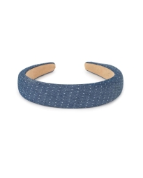Sui Ava - DENIM HEADBAND DOTS
