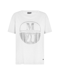 Mos Mosh - VICCI O T-SHIRT HVID