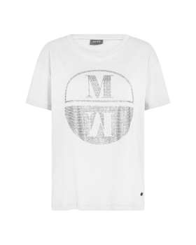 Mos Mosh - VICCI O T-SHIRT HVID