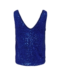 Only - LANA PAILLET BLUSE BLÅ