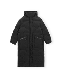 Ganni - OVERSIZED FRAKKE SORT