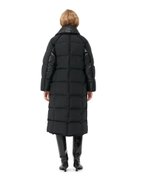 Ganni - OVERSIZED PUFFER FRAKKE SORT