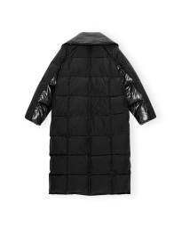 Ganni - OVERSIZED PUFFER FRAKKE SORT