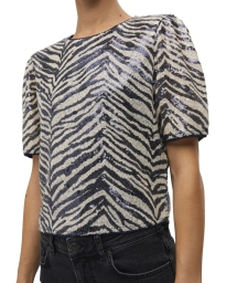 Object - PAILLET TOP ZEBRA