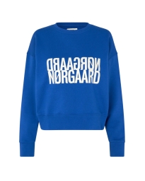 Mads Nørgaard - TILVINIA SWEATSHIRT BLÅ
