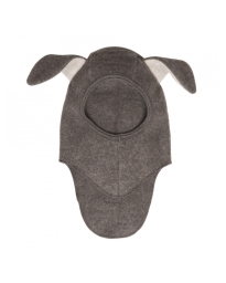 Huttelihut - BALACLAVA EARS SOFT WOOL BRUN