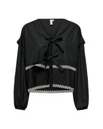 Only - SELIN TIE BLUSE SORT