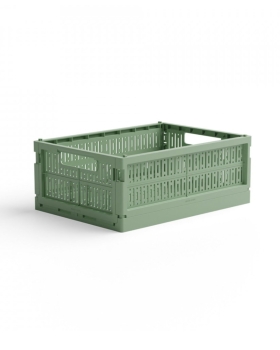 Aykasa - MADE CRATE MIDI KASSE GREEN BEAN