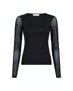 Neo Noir - BASIRA BLUSE SORT