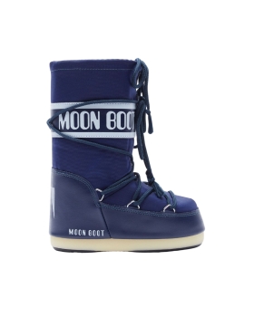 Moon Boot - ICON JUNIOR NYLON BOOTS BLÅ