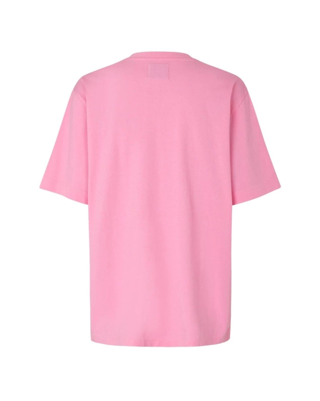 Mads Nørgaard - HEAVY DYE DASSEL T-SHIRT PINK