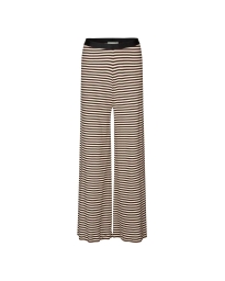 Mads Nørgaard - COTTON STRIPE VERAN BUKSER SORT