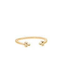 Enamel - SIMPLE FLOWER RING GULD