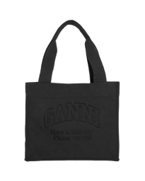 Ganni - GANNI TOTE BAG PHANTOM