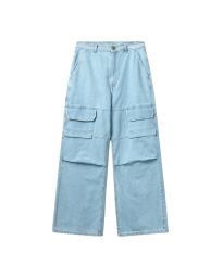 H2O FAGERHOLT - CLASSIC BOX JEANS LYS BLÅ