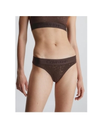 Calvin Klein Undertøj DK - LACE THONG INTRINSIC WOODLAND