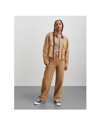 Mads Nørgaard - SOIL DENIM JAKKE BRUN