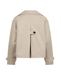 Levete Room - FILIS KORT TRENCHCOAT SAND