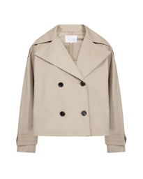 Levete Room - FILIS KORT TRENCHCOAT SAND