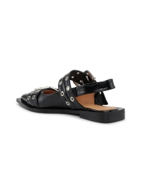 Ganni - BUCKLE BALLERINA SORT