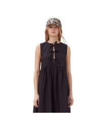 Ganni - EMBROIDERED LOGO KASKET LEOPARD