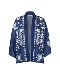 Lollys Laundry - BELLARY KIMONO BLÅ