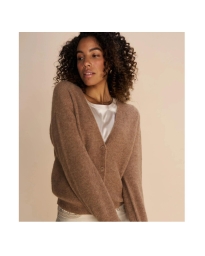 Mos Mosh - THORA CARDIGAN CINNAMON Mos Mosh - THORA CARDIGAN CINNAMON