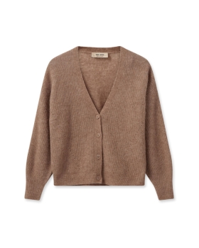 Mos Mosh - THORA CARDIGAN CINNAMON Mos Mosh - THORA CARDIGAN CINNAMON
