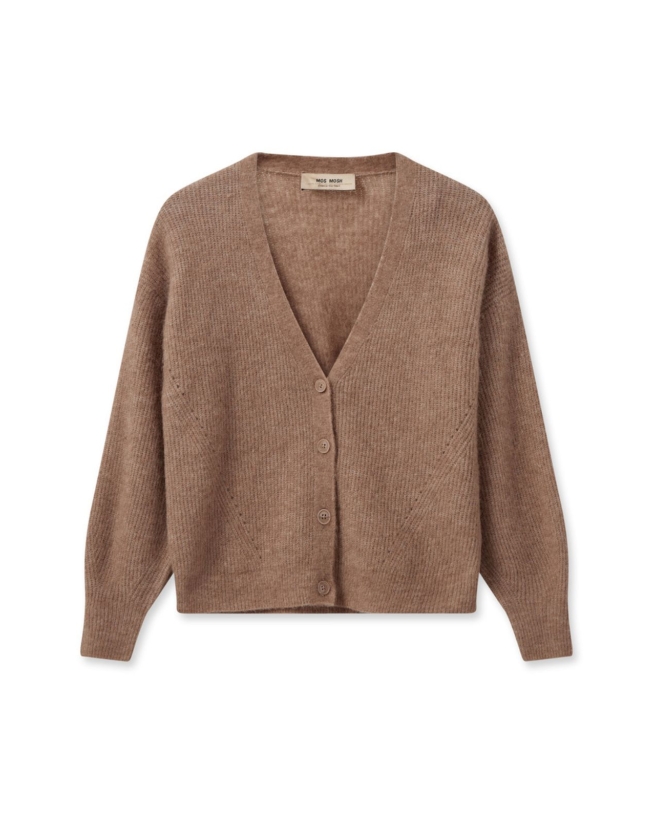 Mos Mosh - THORA CARDIGAN CINNAMON Mos Mosh - THORA CARDIGAN CINNAMON