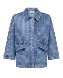 Only - OVERSIZE DENIM SKJORTE