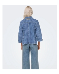 Only - OVERSIZE DENIM SKJORTE