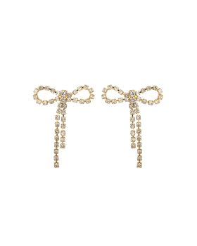 Plisse - ALICE BOW EARRING