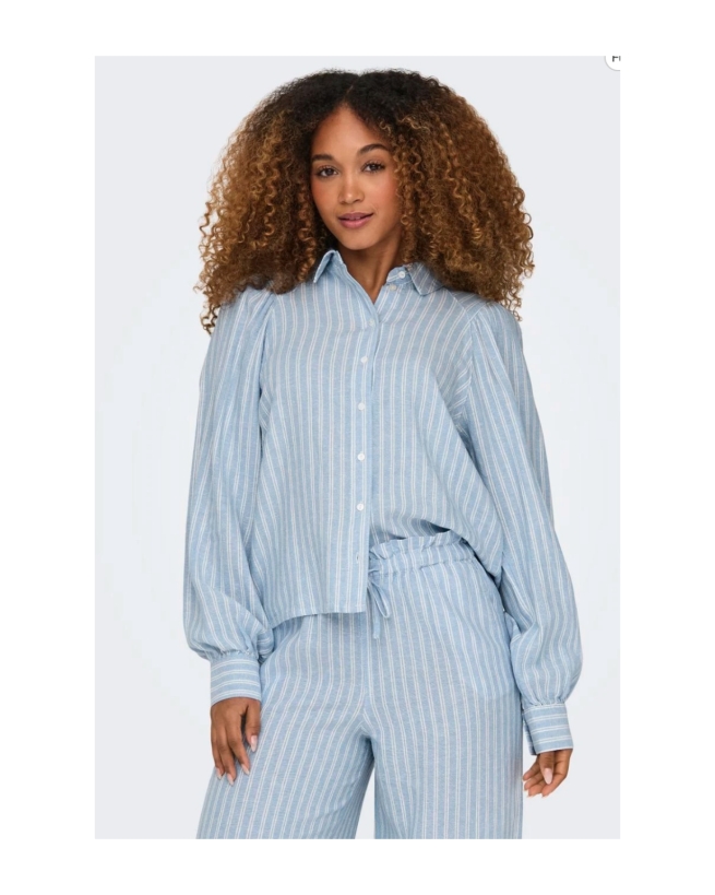 Only - LANGÆRMET HØRSKJORTE