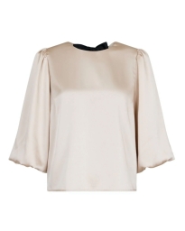 Neo Noir - LORRAINE SATIN BLUSE Neo Noir - LORRAINE SATIN BLUSE