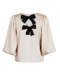 Neo Noir - LORRAINE SATIN BLUSE Neo Noir - LORRAINE SATIN BLUSE