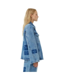 Ganni - PATCH DENIM JAKKE