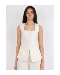 Neo Noir - LILY BOUCLE WAISTCOAT