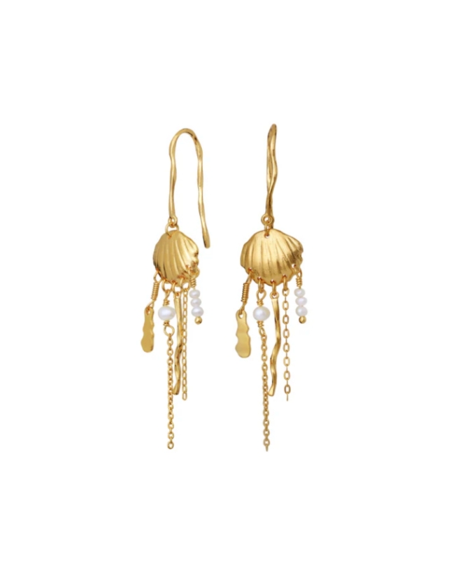 Maanesten - ZALA EARRINGS GULD