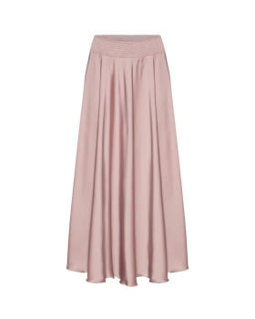 neo noir yara poplin skirt light taupe