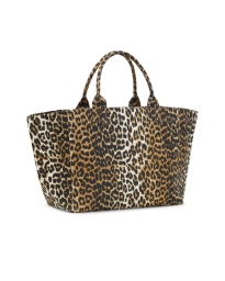 Ganni - SHOPPER XXL LEOPARD