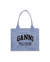 Ganni - GANNI SHOPPER BLÅ