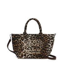 Ganni - SHOPPER TASKE LEOPARD